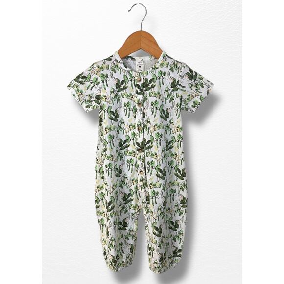 NWT Organic Button Bubble Jumpsuit, 12-18 Months - Picture 6 of 7